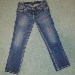 Silver Jeans capri
